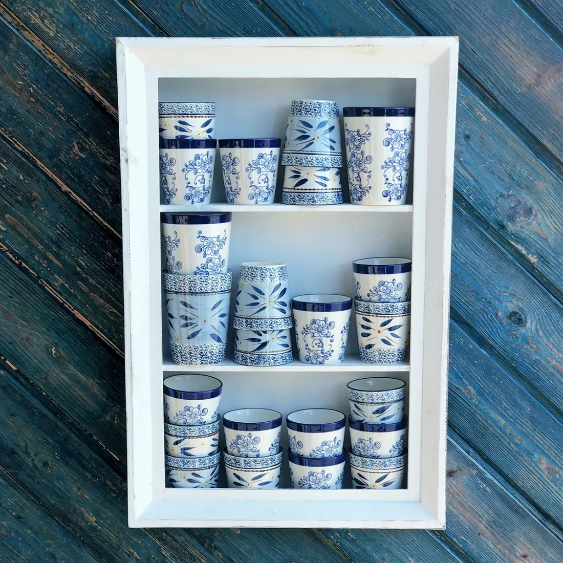 Koffiemok Blauw Old World - mix & match jouw eigen collectie