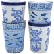 Tea Mug Floral Lace Blue - create your own set!