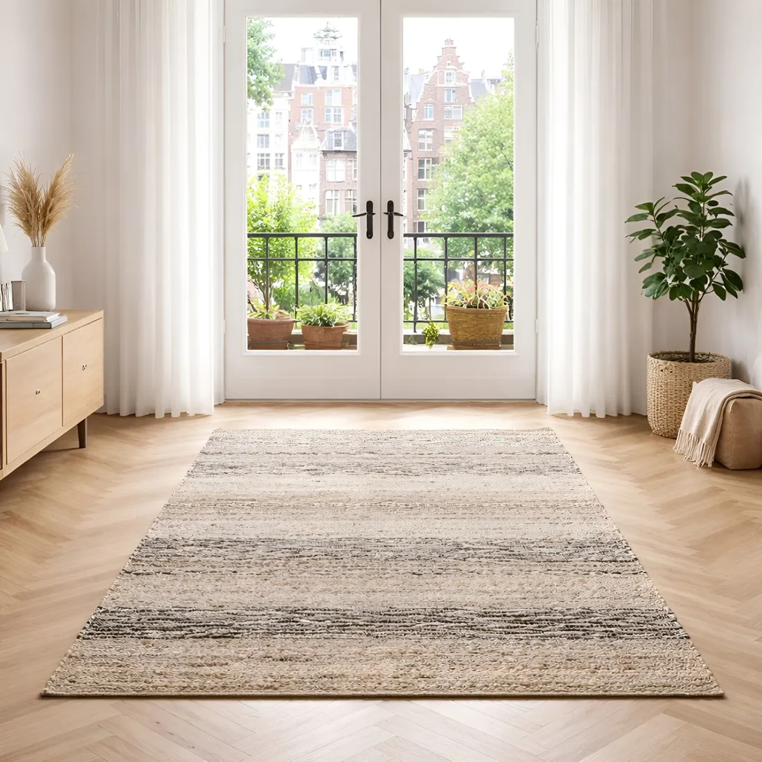 Jute Rug Chamba - ethically crafted in India