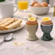 Boho Egg Cup Set - serving soft or hard-boiled eggs with style