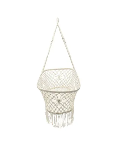 Macramé Hanging Bassinet - where style meets serenity