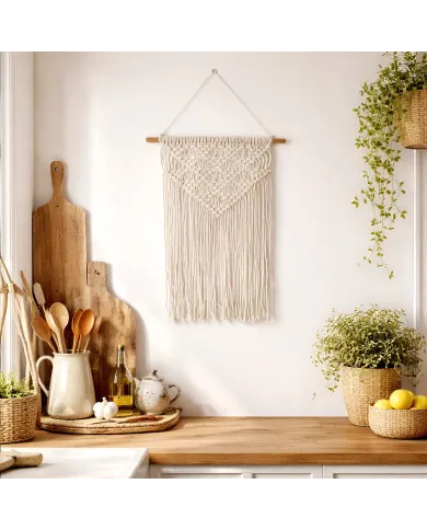 Macramé Boho Wall Hanging Ibiza - add a boho touch to any room