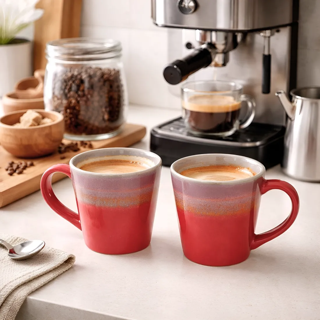 Sunset Coffee Mug Set