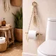 Macramé Toilet Roll Holder – add boho elegance to your bathroom