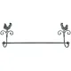 Rustic Rooster Towel Rack