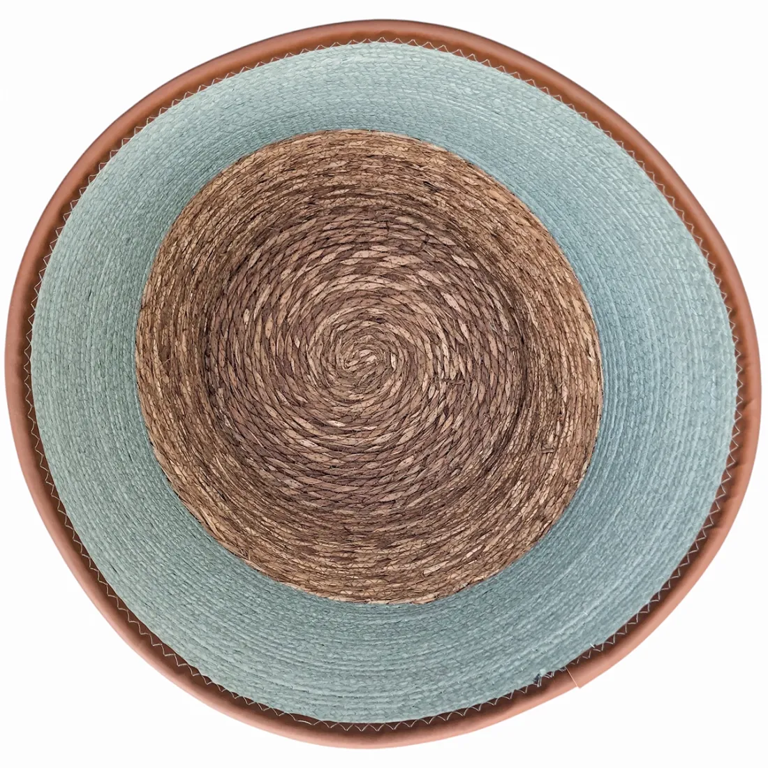 Seagrass Laundry Basket Blue - strong and sustainable