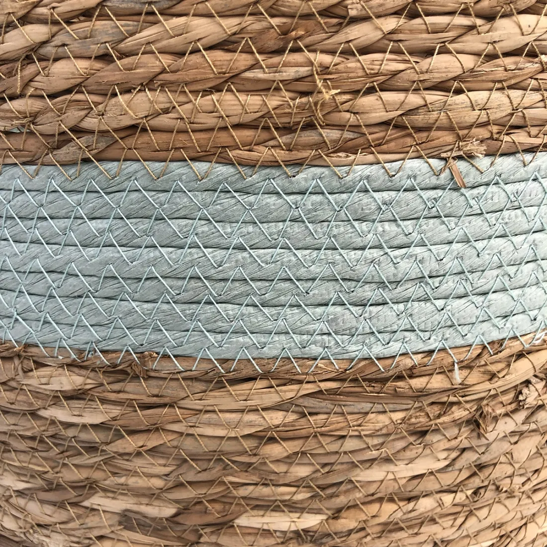 Ronde wasmand met handvatten - stijlvol en praktisch in huis