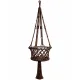 Macramé Plant Hanger Brown