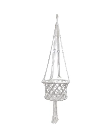 Macramé Plant Hanger White
