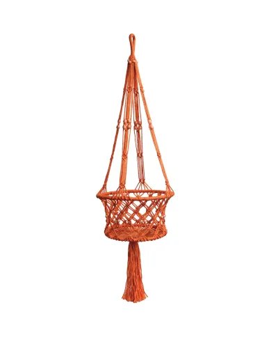 Macramé Plantenhanger Oranje