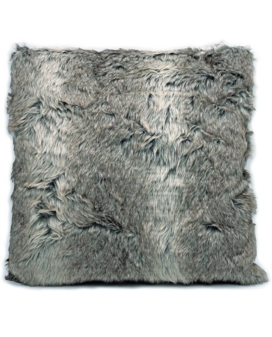 Faux Fur Cushion Taupe