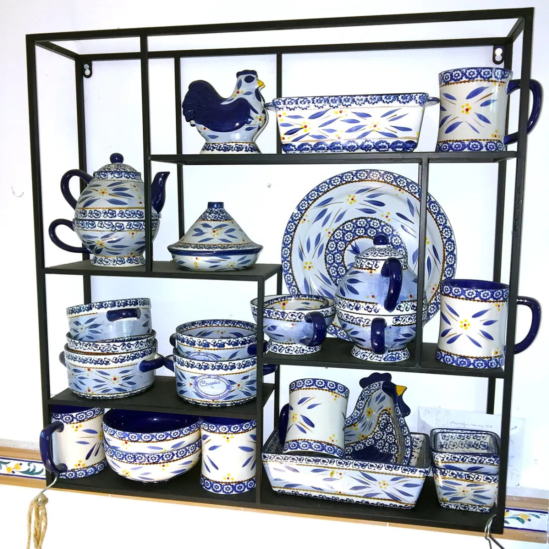 Onderbord in Old World Blue - voor een mooi opgemaakte tafel