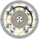 Charger Plate in Old World Blue - a beautifully laid table