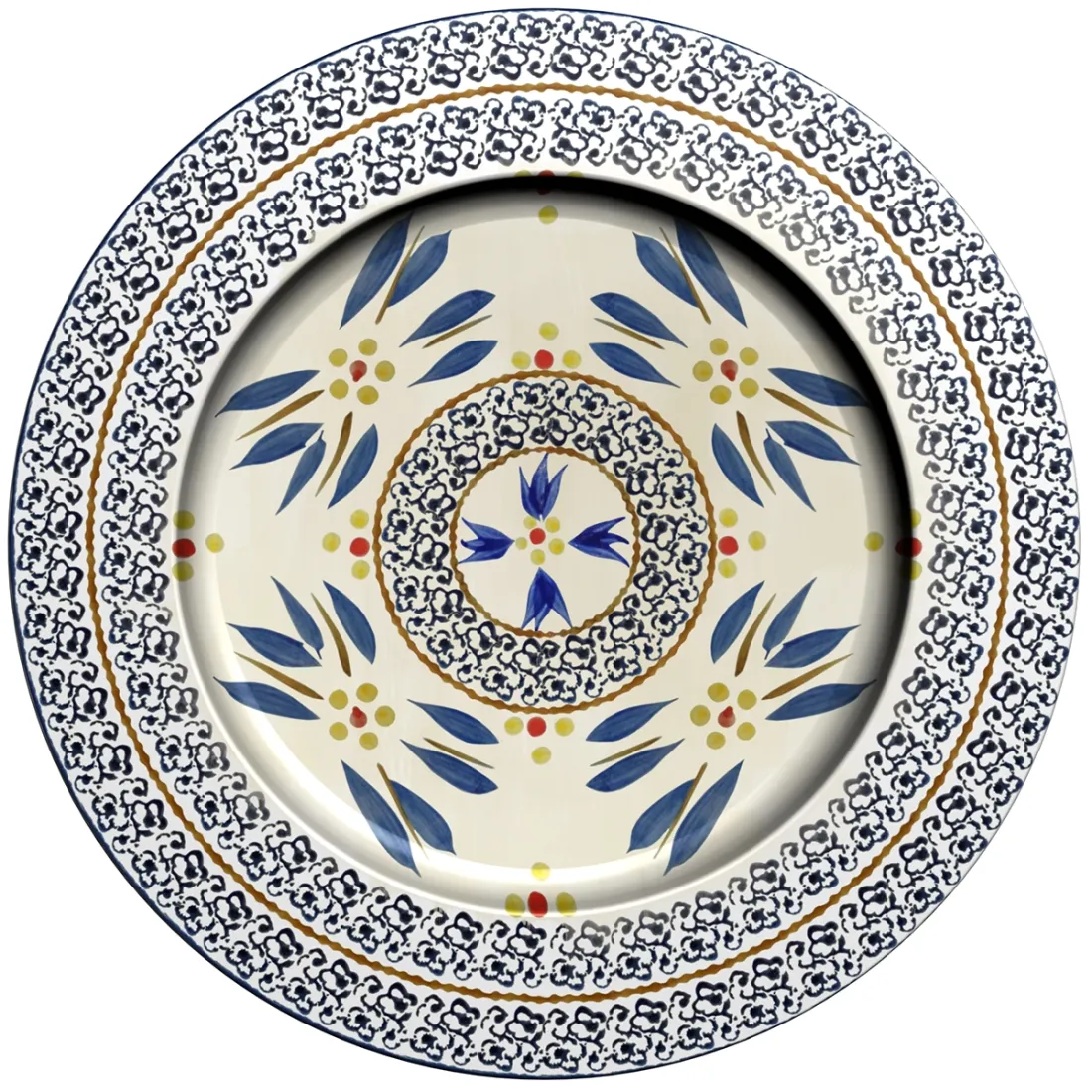 Onderbord in Old World Blue