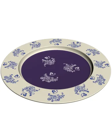 Onderbord in Floral Lace Blue