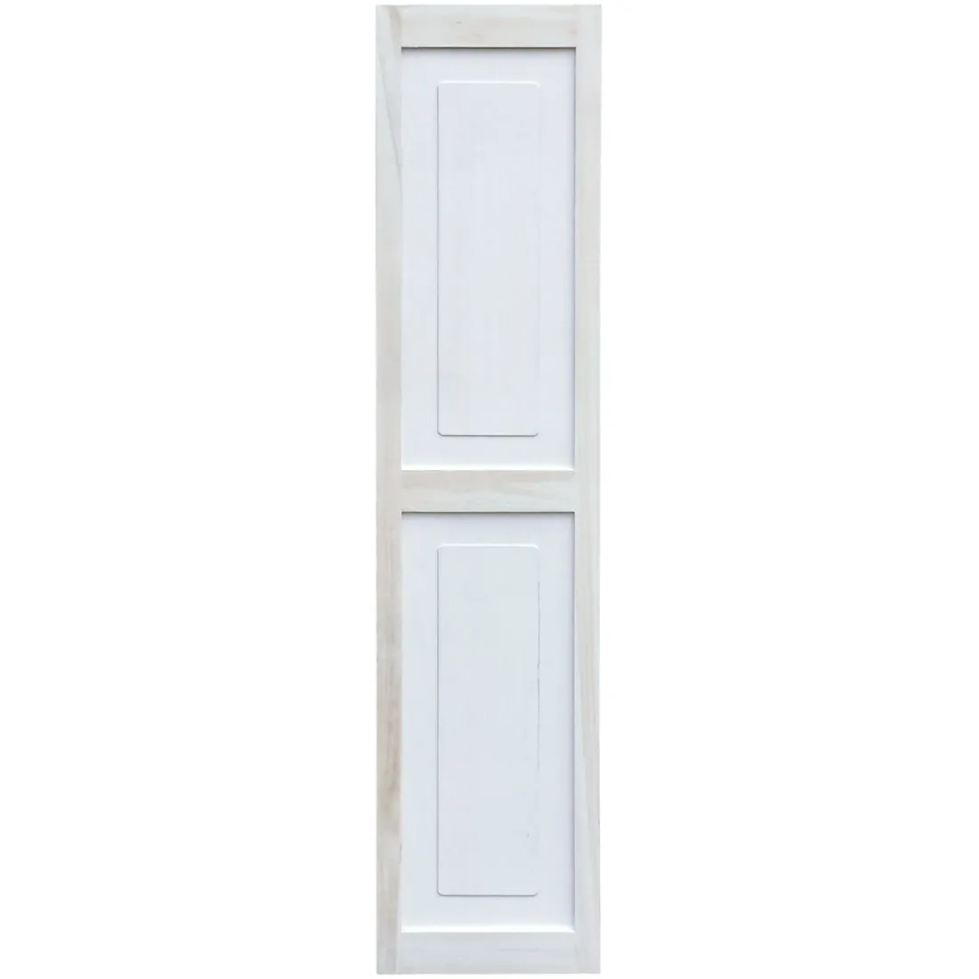 Wooden Panel Shutter Whitewash - versatile timeless shutters