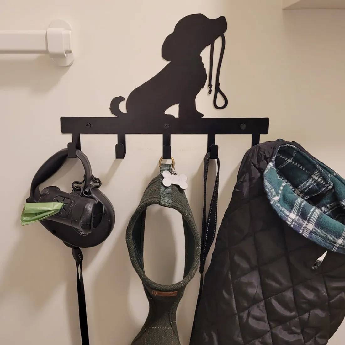 Dog Leash and Key Holder - ideal gift for dog lovers