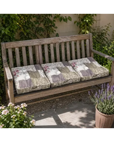 Vintage Rose Box Cushion