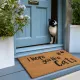 Doormat with Cat's Pawprints - doormats for cat lovers