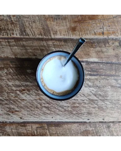 Boho cappuccino set - each piece is unique