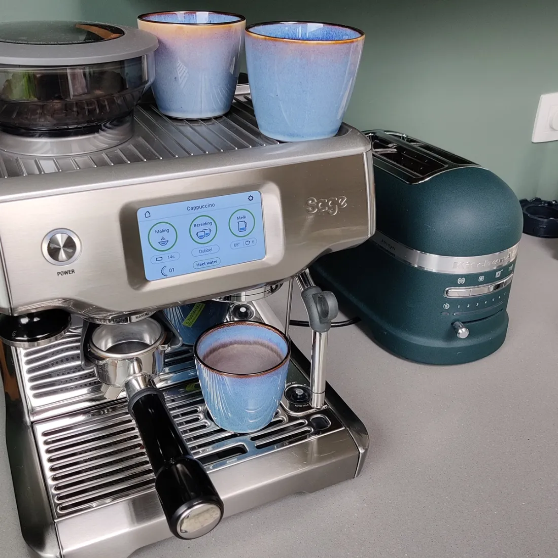 Boho Cappuccino Set Mauve - unique & rustic