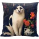 Cat Cushion Cover Purrfect Bloom