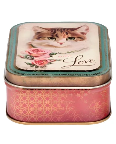 Nostalgia Cat Tin Box