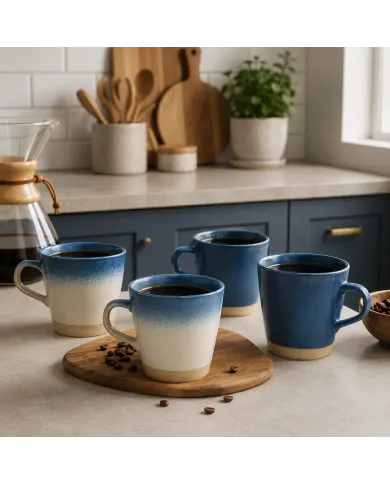 Eco Mokken Set Blauw