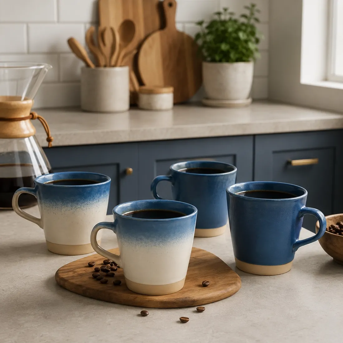 Eco Mug Set Blue