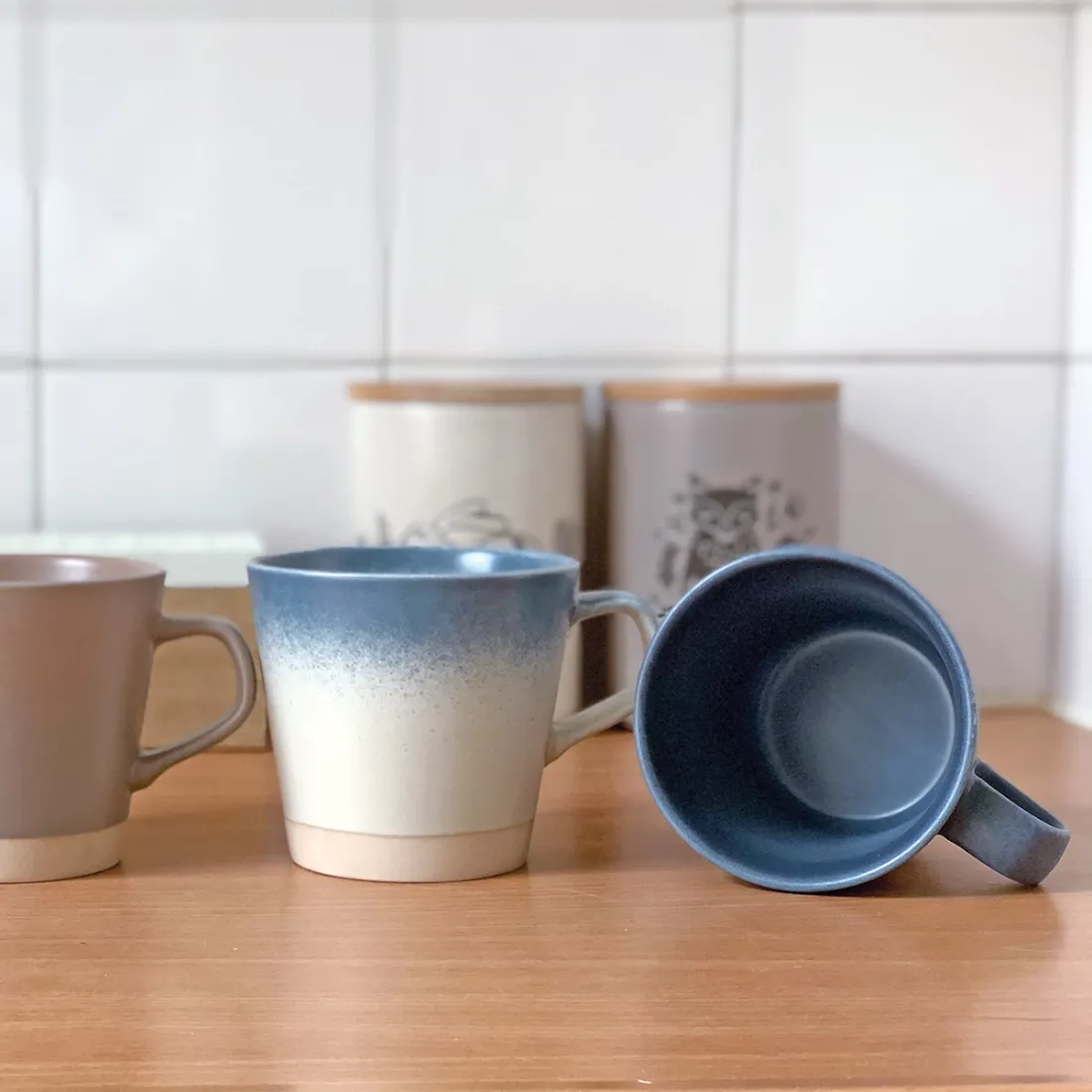 Eco Mokken Set Blauw