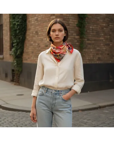 Cat Muse Scarf – playful & stylish accessory