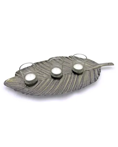 Leaf Tea-Light Holder