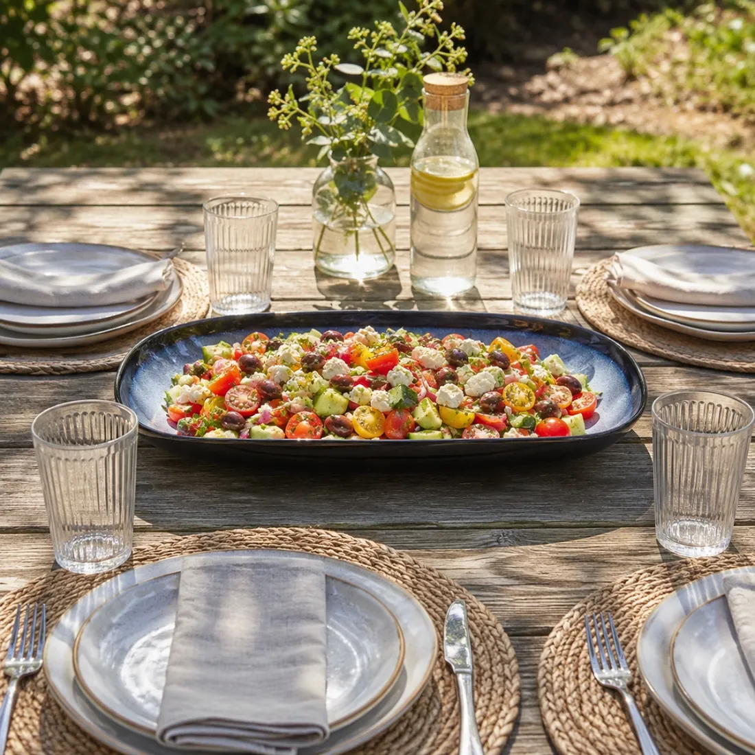 Reactief Glazuur Diep Serveerbord