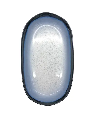 Reactive Glaze Deep Serving Platter