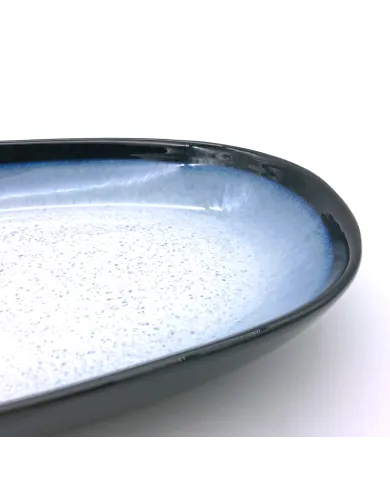 Reactive Glaze Deep Serving Platter