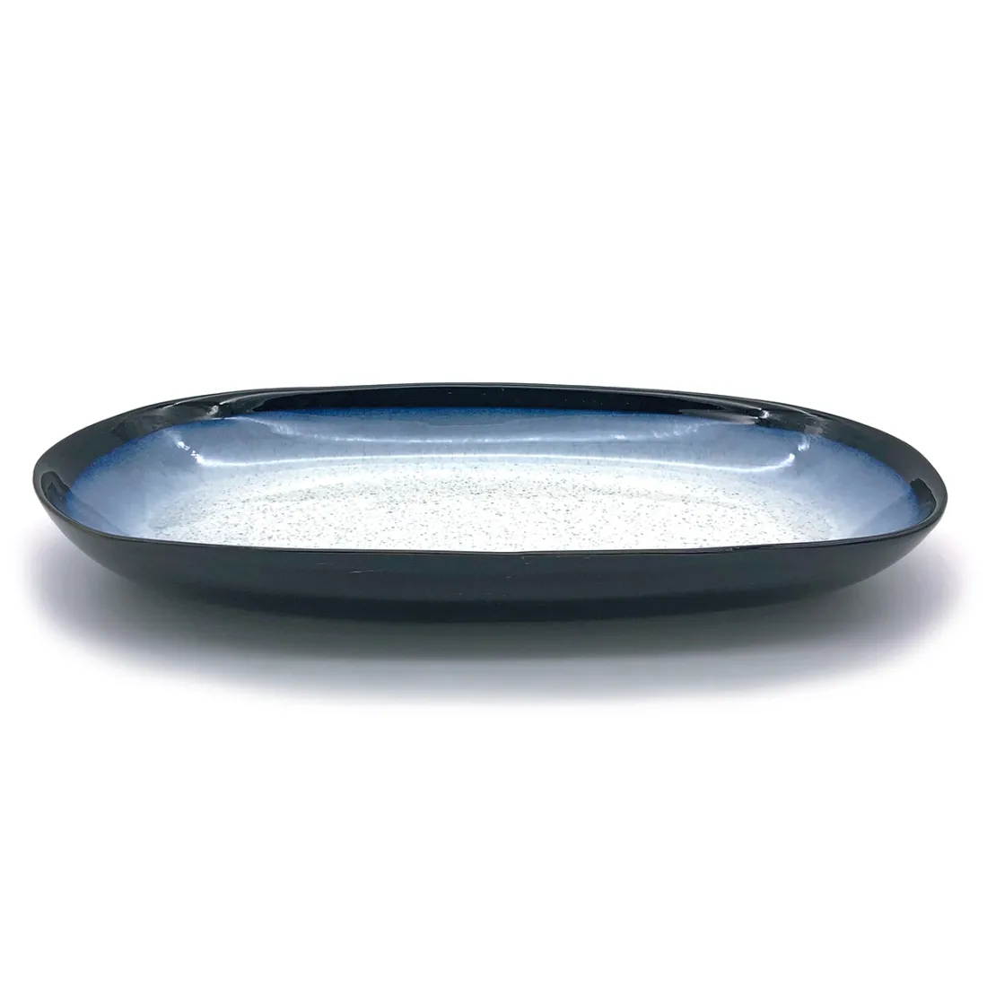 Reactive Glaze Deep Serving Platter