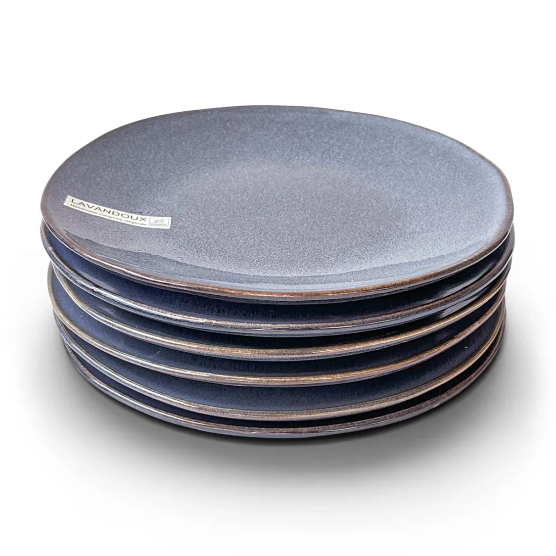 Petit Four Plates in Blue