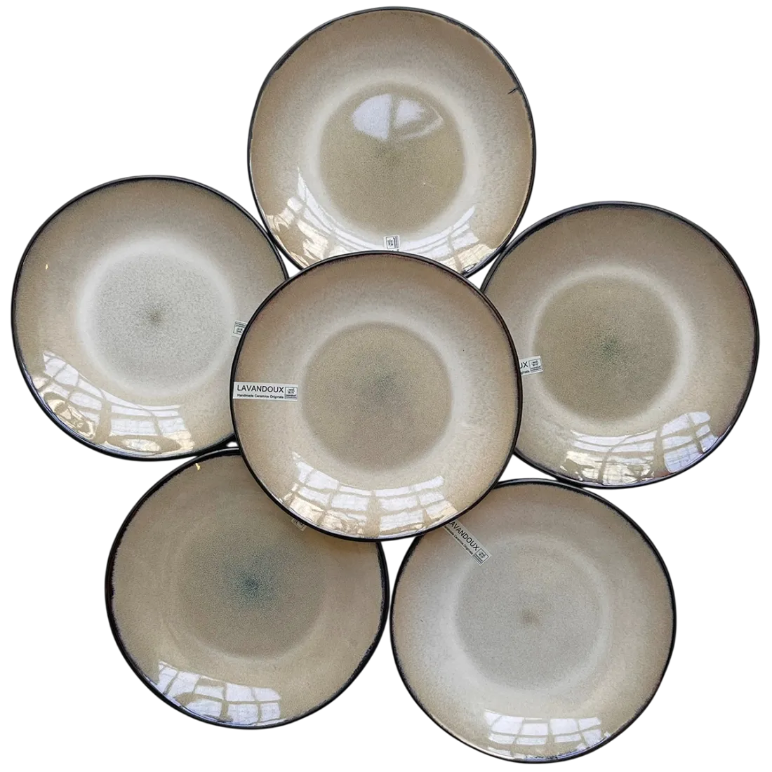 Petit Four Plates Beige