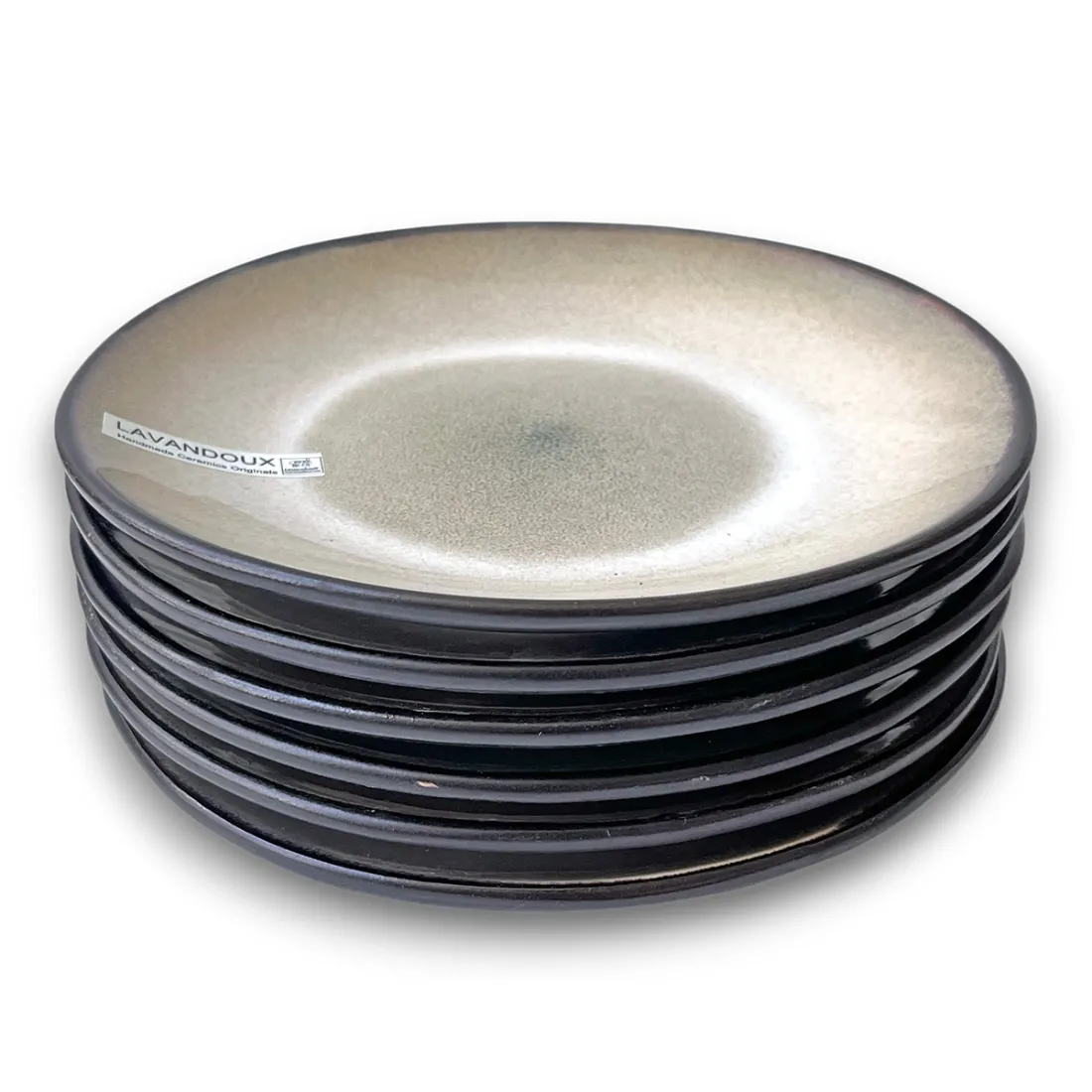 Gebaksbordjes Set in Beige