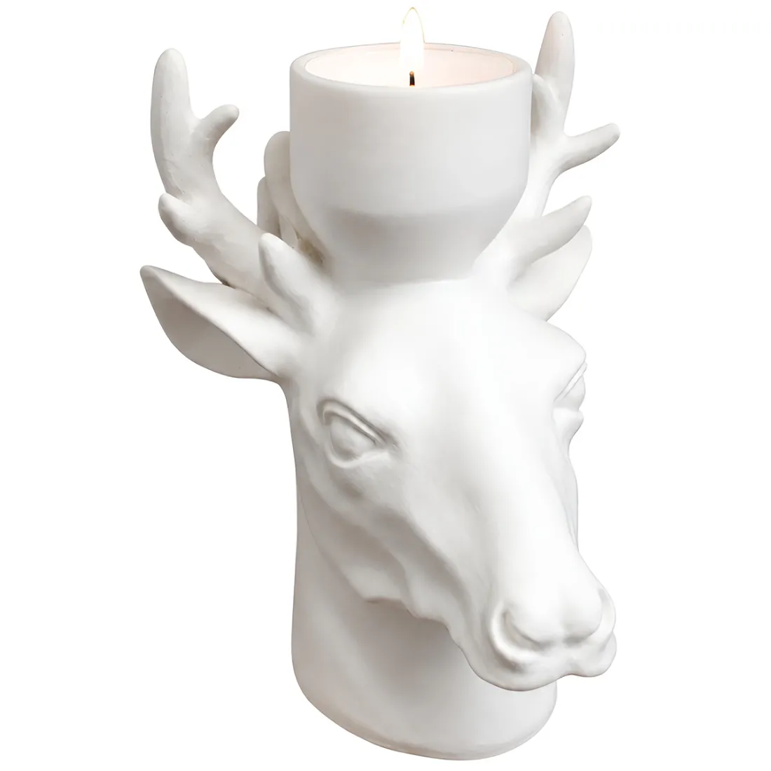 Nordic Deer Head Theelichthouder