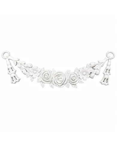 Furniture Appliques Floral Swag