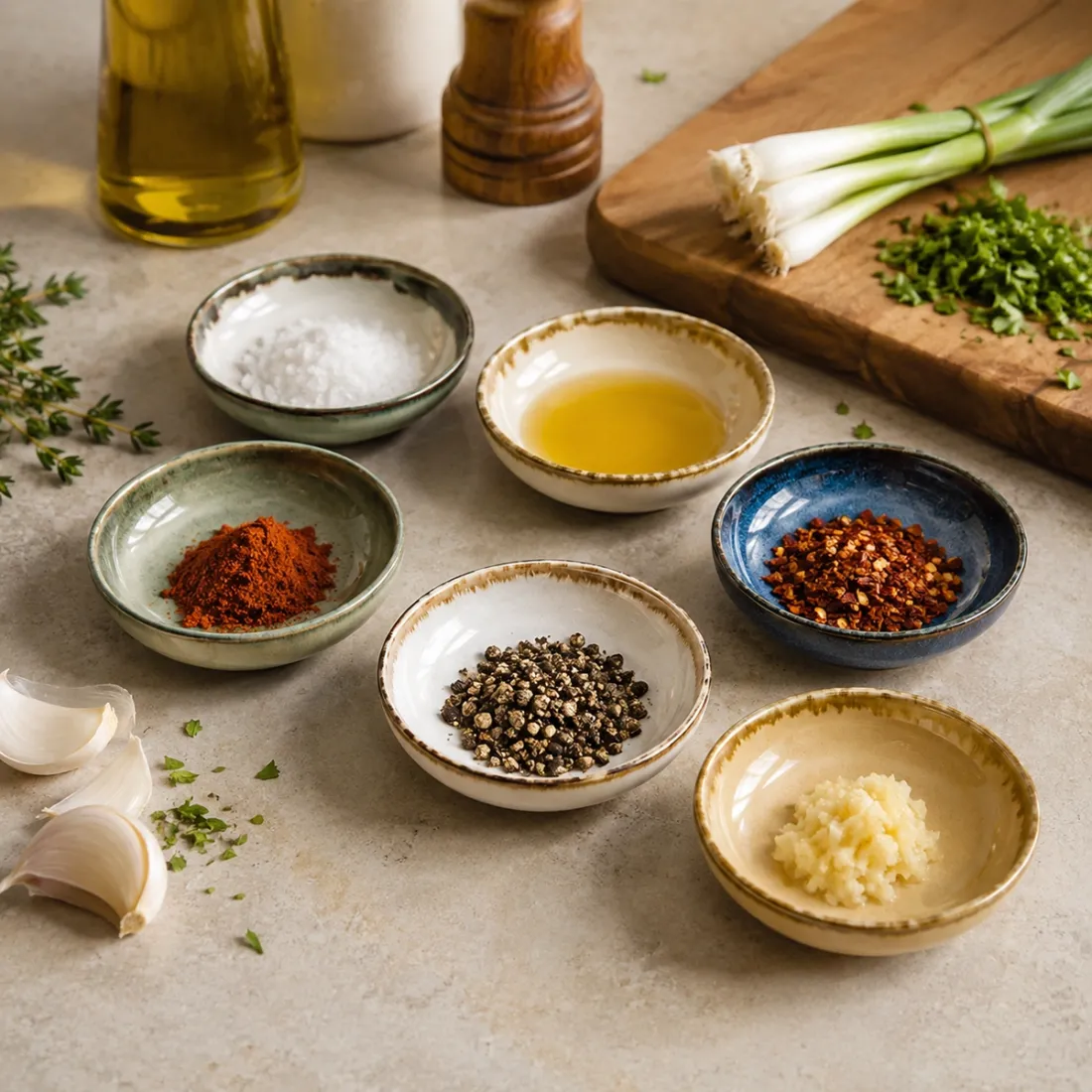 Dipschaaltjes set van steengoed