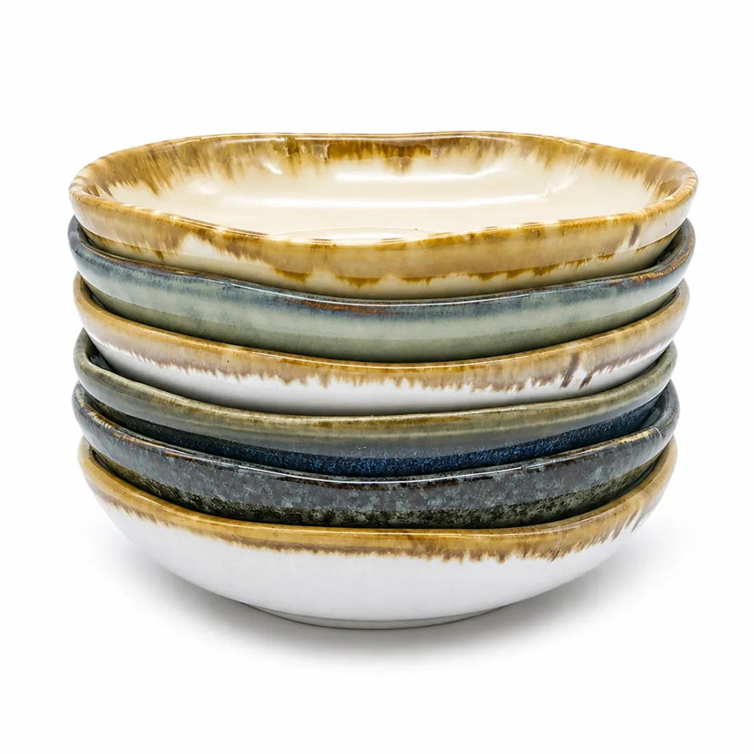 Stoneware Dipping Bowl Set