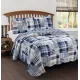 Blue Loft Blauwe Bedsprei - een stoere en moderne urban-loft