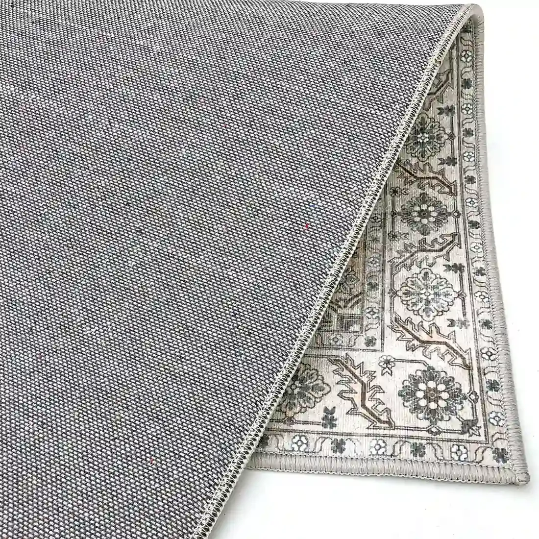 Beige Rond Vloerkleed - voeg een beetje vintage charme toe