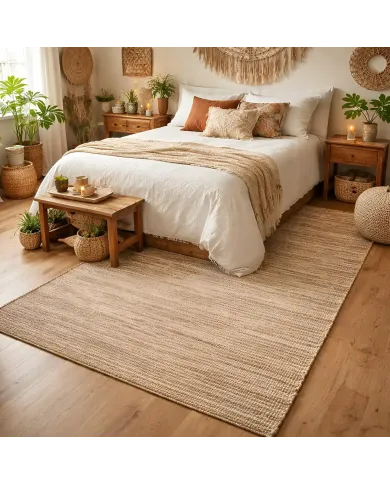 Jute Rug Anantapur - hand woven by skilled artisans