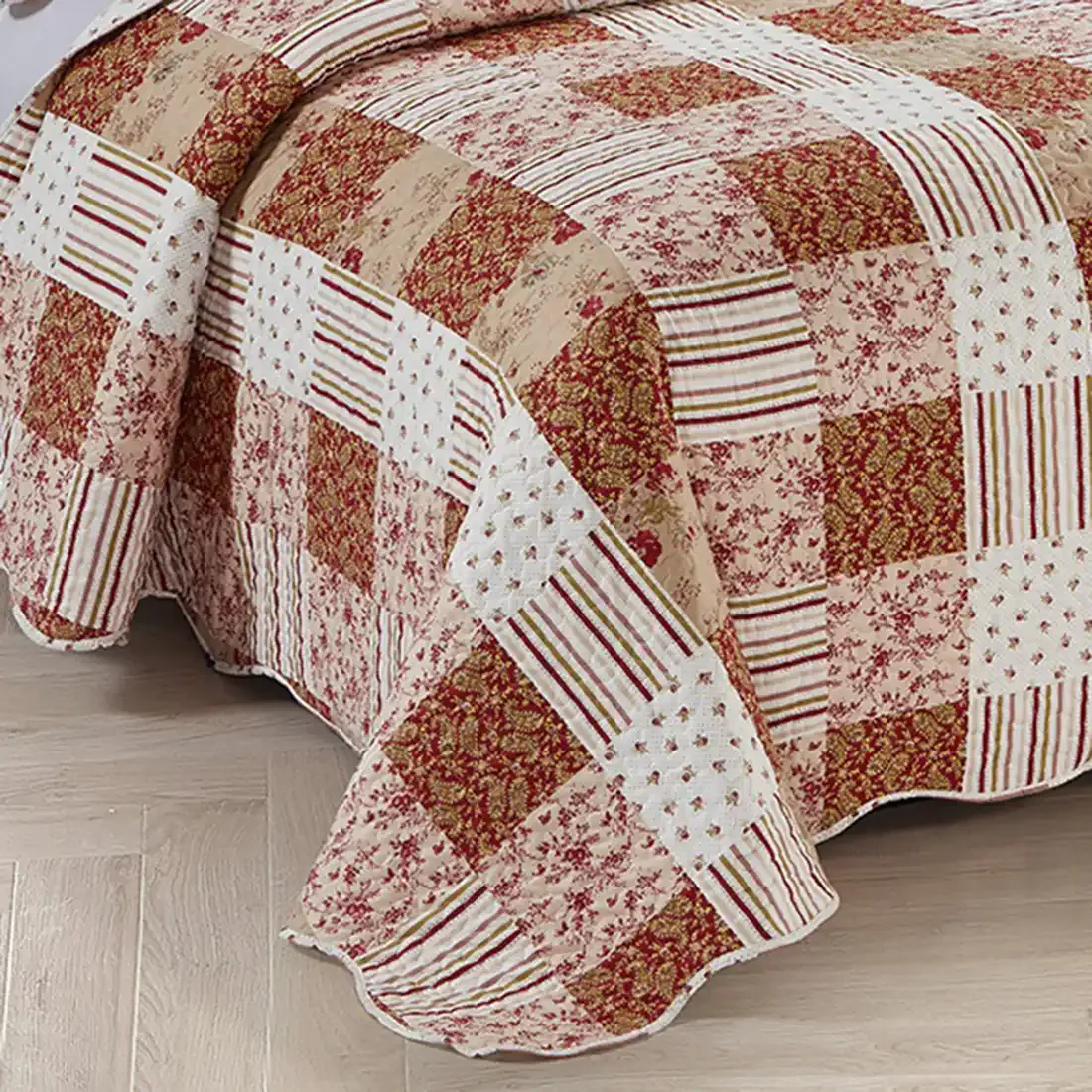 Paisley Delight Quilt - a stunning focal point for your bedroom
