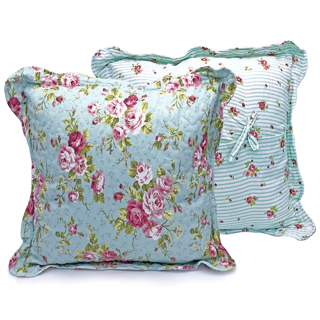 Rose Garden Square Pillowcase