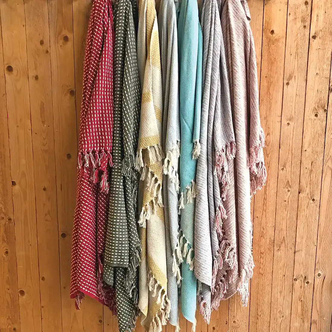 Geweven Roze Plaid - Voor wat bohemien chic in je interieur