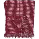 Geweven Katoenen Plaid Rood - Voor lekker comfort en warmte